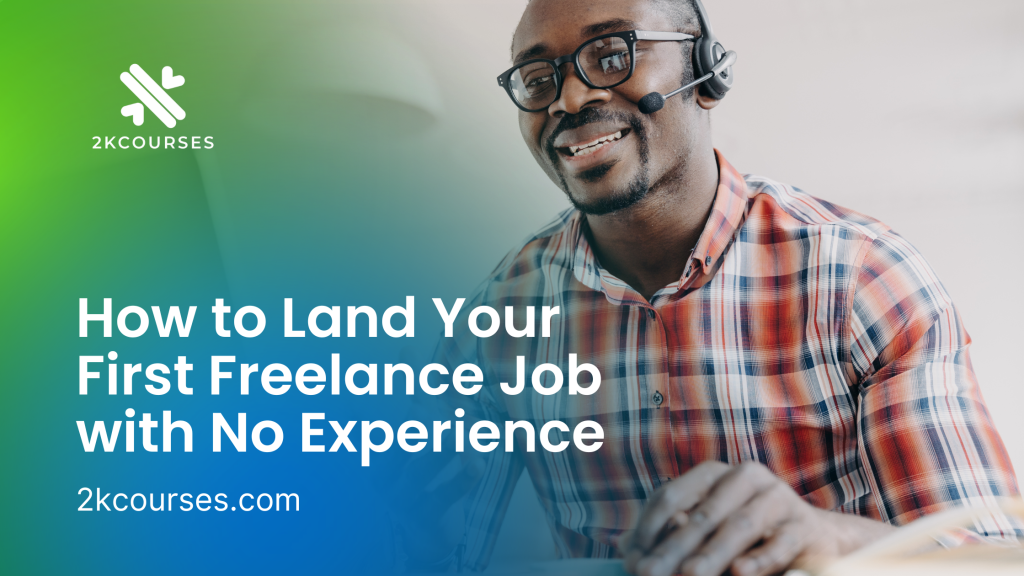 Smiling Black freelancer wearing a headset during a video call, sitting at a desk, ready to start a remote job.